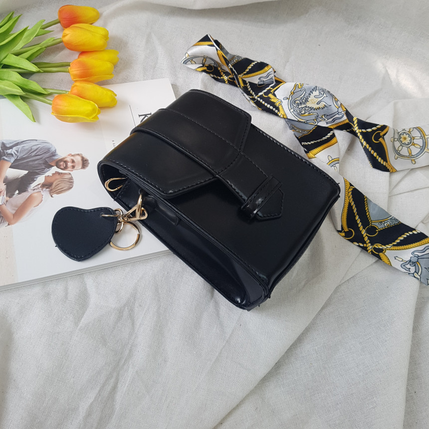 New Heart Keyring Mini Bag Must-Have Cutie Cross B