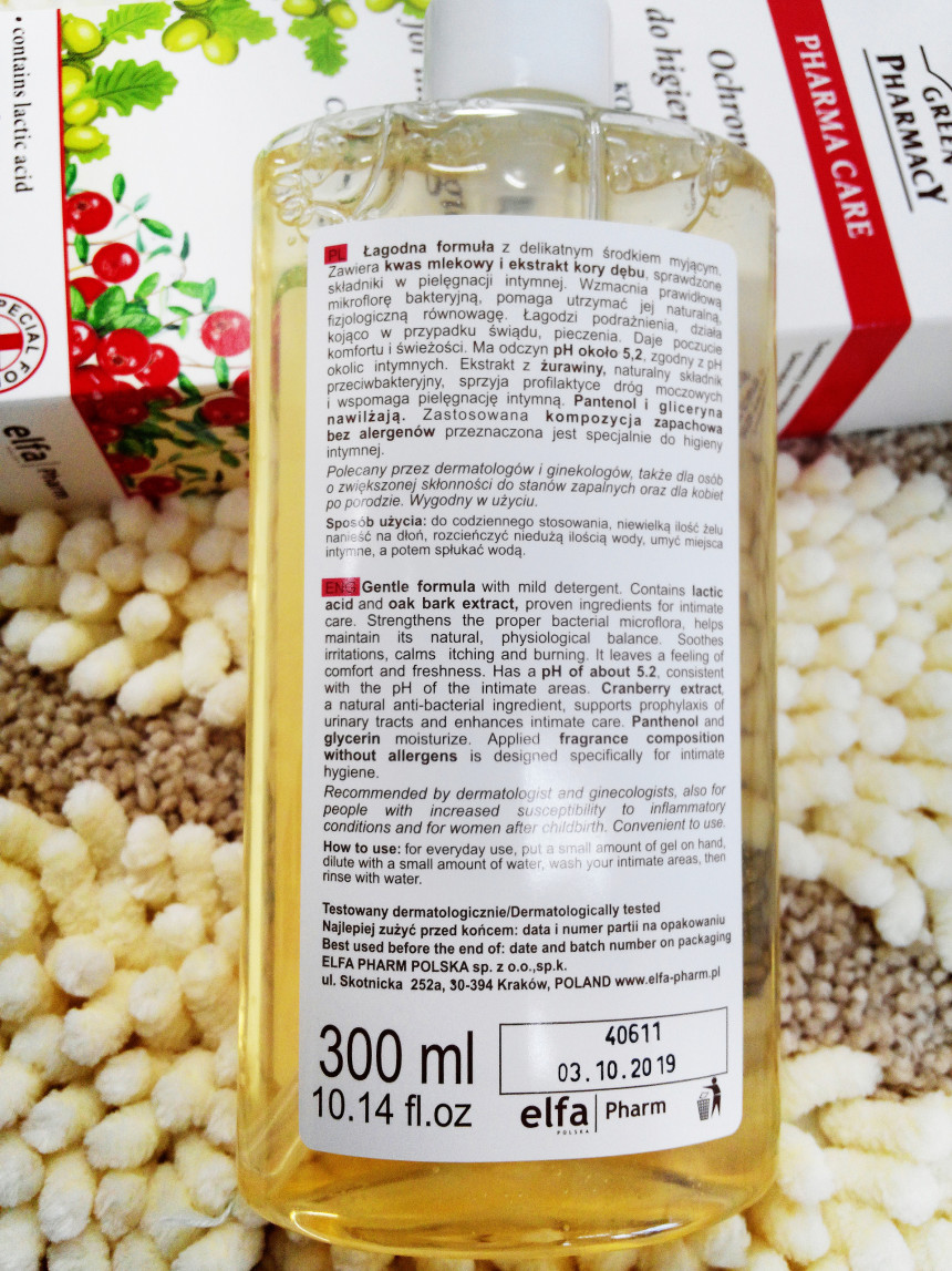 Greenhouse Feminine Feminine Cleanser 300ml Europe