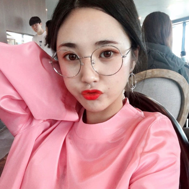 동글이 남자 여자 베타티타늄 안경테 블루라이트차단 시력보호 청광 자외선 전자파 안경 이미지 3