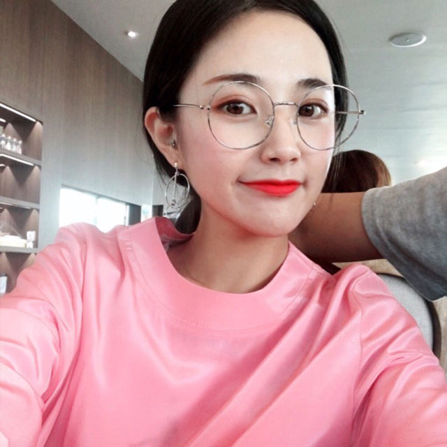 동글이 남자 여자 베타티타늄 안경테 블루라이트차단 시력보호 청광 자외선 전자파 안경 이미지 4