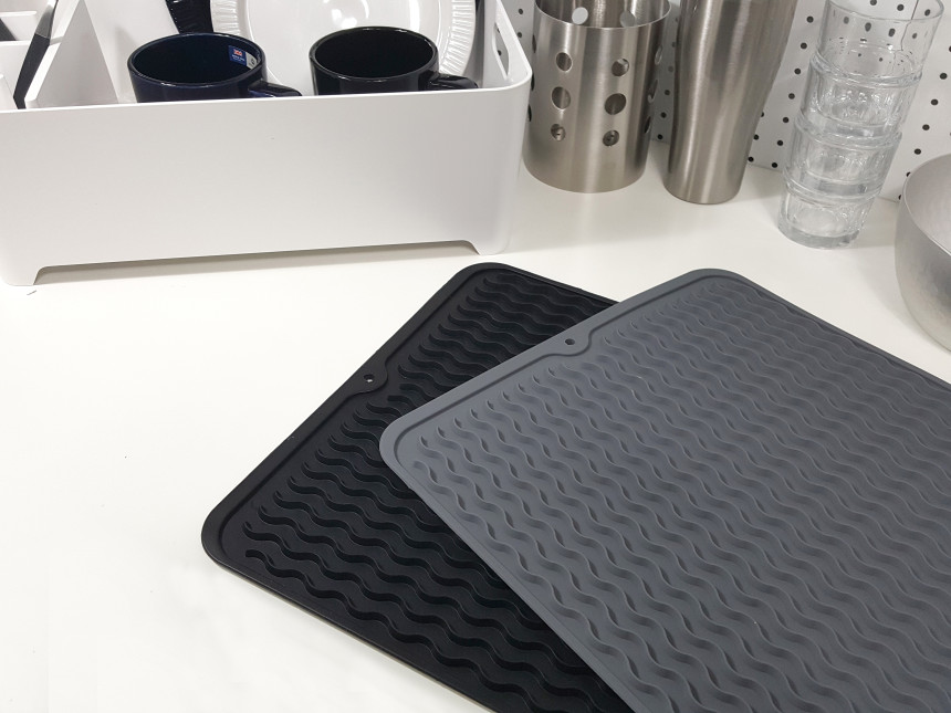 Silicone Drying Tableware Drying Table Kitchen Mat