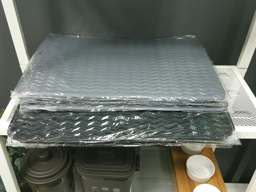 Silicone Drying Tableware Drying Table Kitchen Mat