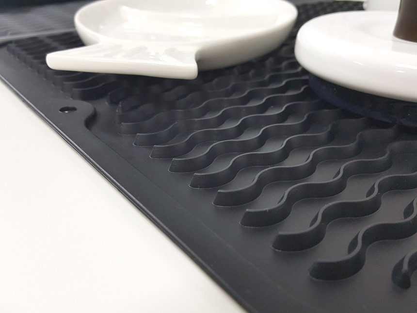 Silicone Drying Tableware Drying Table Kitchen Mat