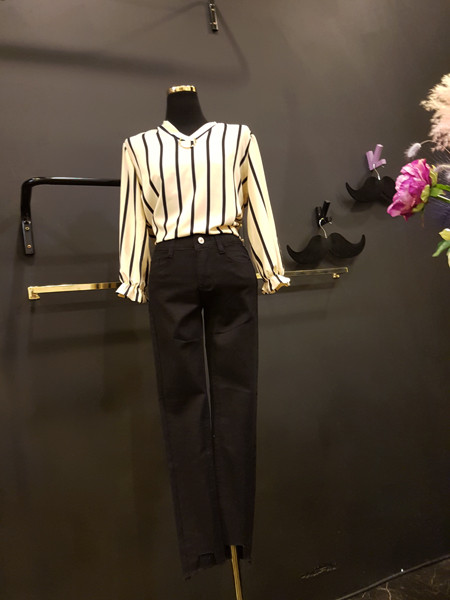 Korea Jeans Pants Black Everywhere Span Date Jeans