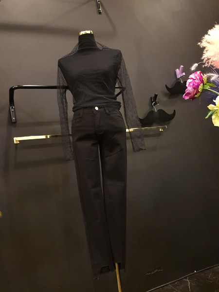 Korea Jeans Pants Black Everywhere Span Date Jeans