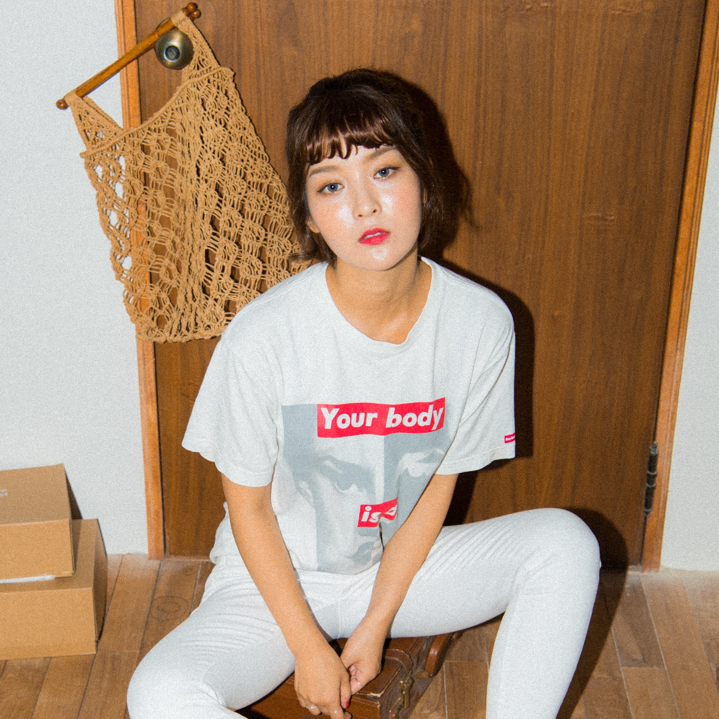 여성 앞머리 볼륨 시스루뱅 피스 가발 베이비펌 - 상세 이미지 2