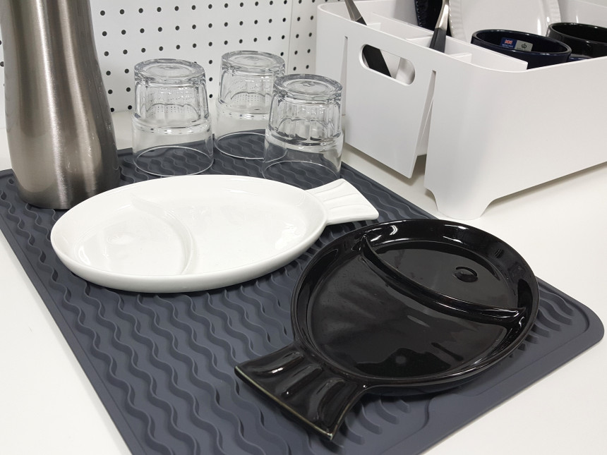 Silicone Drying Tableware Drying Table Kitchen Mat