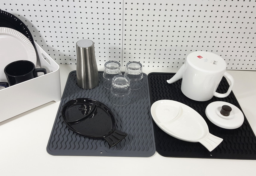 Silicone Drying Tableware Drying Table Kitchen Mat