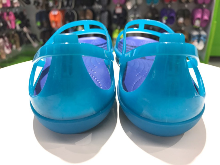 NEW WOMEN JELLY SHOES Crocodile Isabella Sandals W