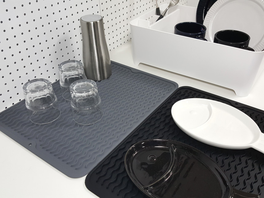 Silicone Drying Tableware Drying Table Kitchen Mat