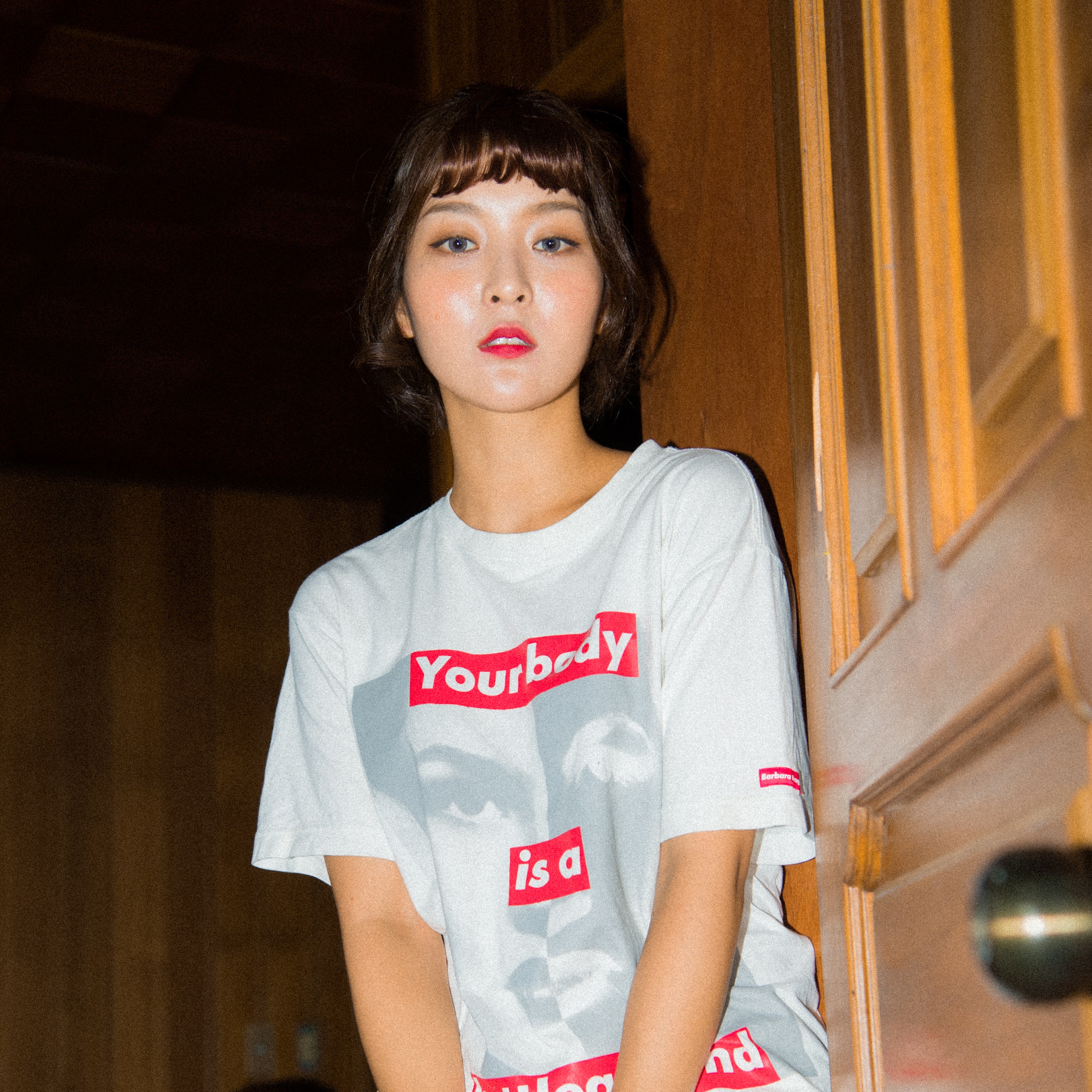 여성 앞머리 볼륨 시스루뱅 피스 가발 베이비펌 - 상세 이미지 3