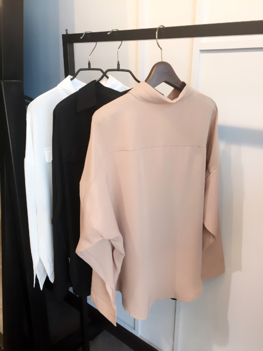 NEW FASHION LADY GIRL Blouse to Pocket Shirt Blous