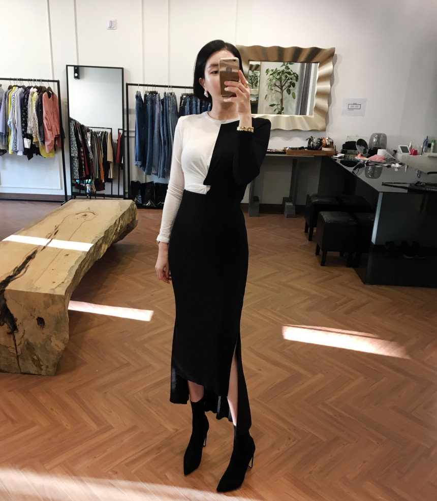 High Golgi Uniform Top Long Skirt 234 Fabric Ruffl