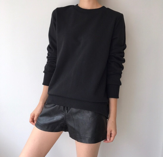 Women Short Pants Leather Shorts Cody Leather Shor