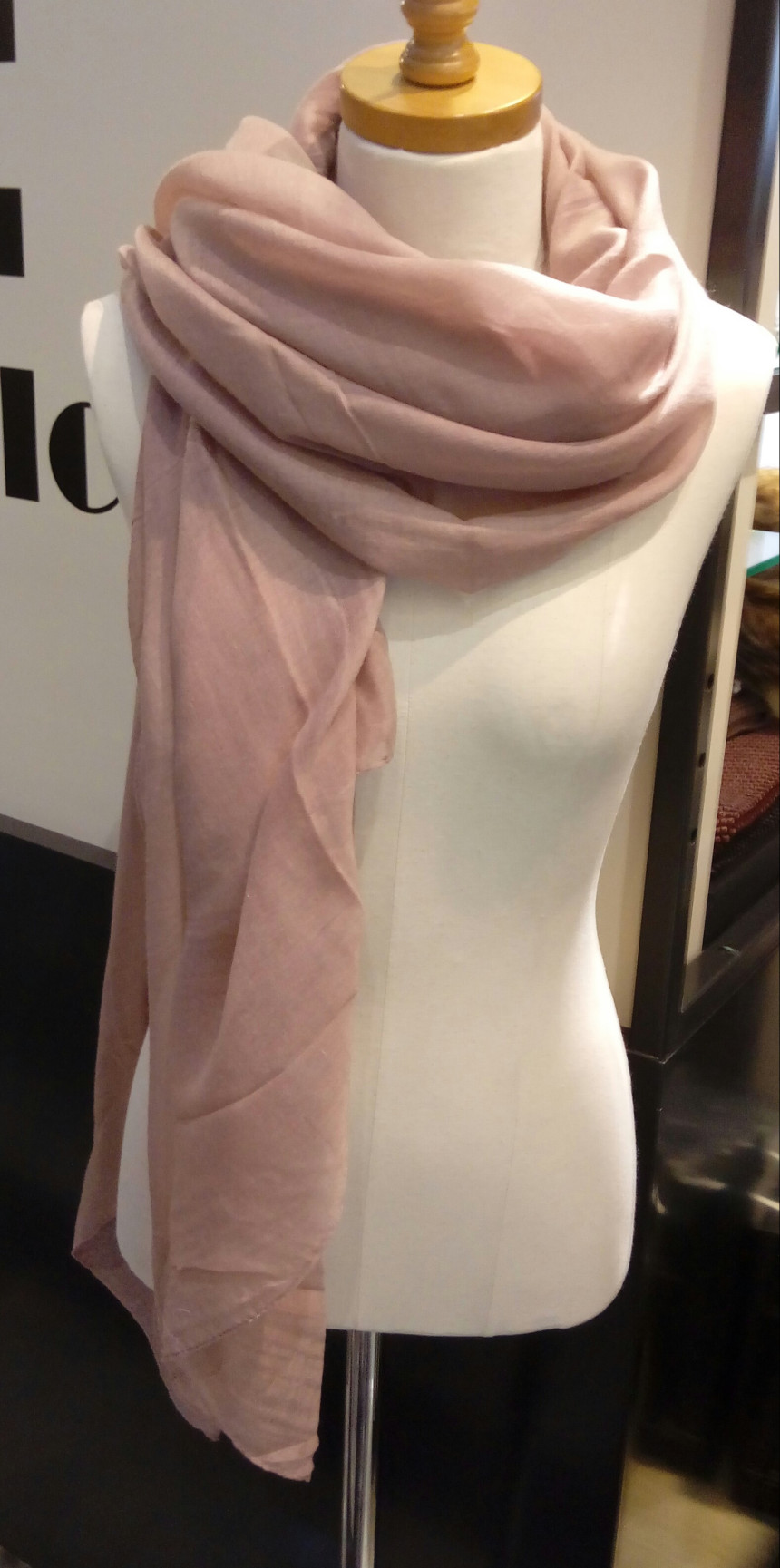 Franco Feraro Estilo scarf CLEO SOLID F18F2HP Gull