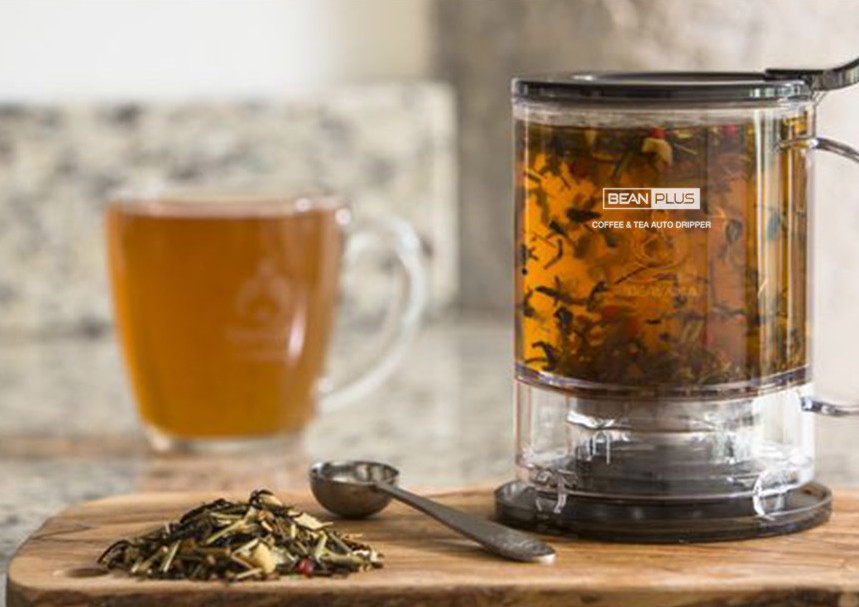 Blank Plus Tee Maker Semi-Automatic Teapot Set Gla