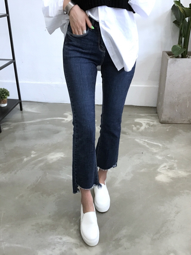 Korea Jeans Pants Skirts Cutting Jeans 711 Autumn 