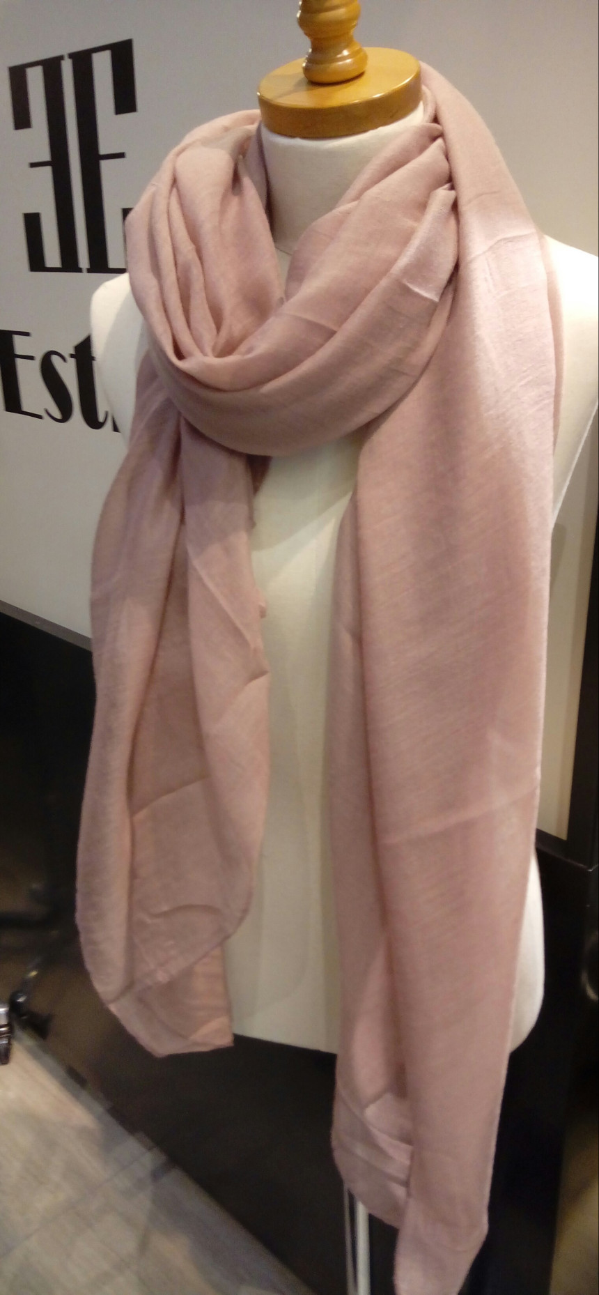 Franco Feraro Estilo scarf CLEO SOLID F18F2HP Gull