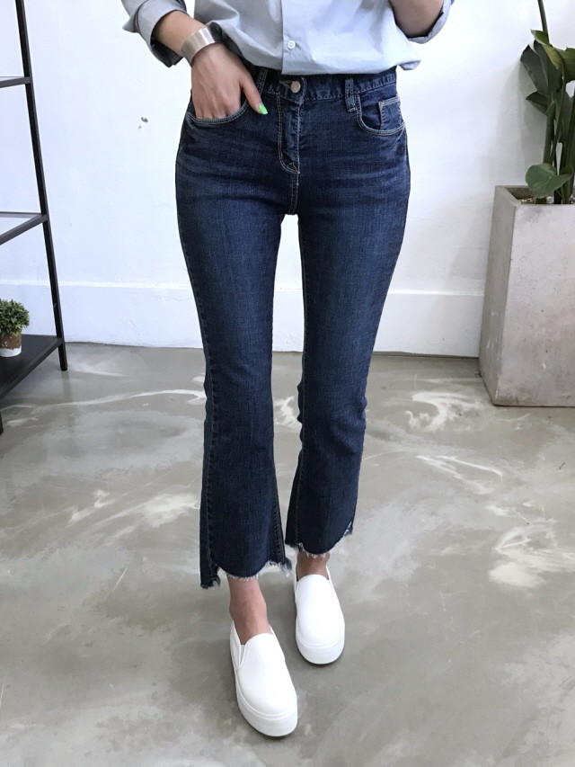 Korea Jeans Pants Skirts Cutting Jeans 711 Autumn 