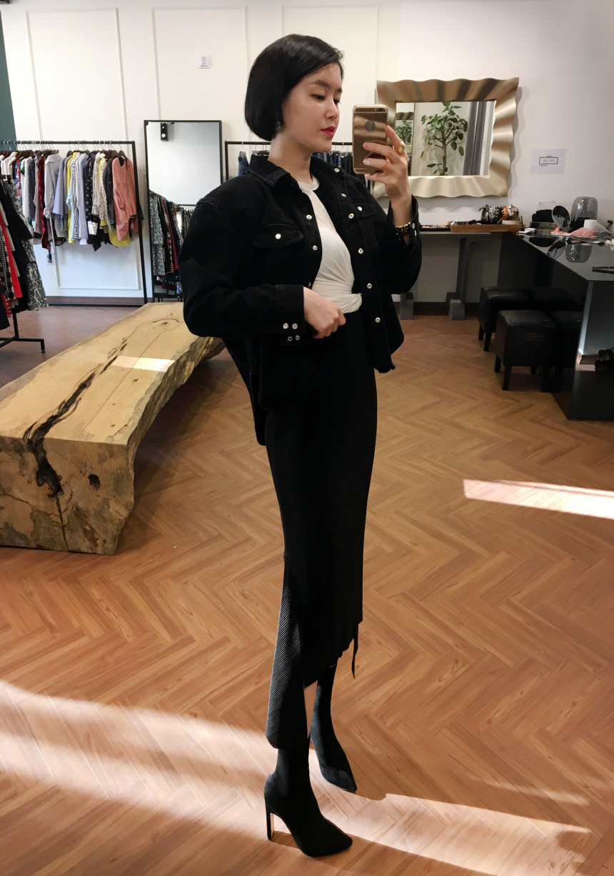 High Golgi Uniform Top Long Skirt 234 Fabric Ruffl