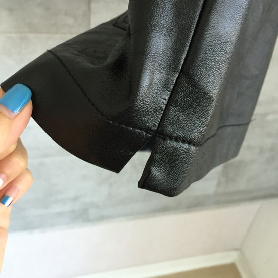 Women Short Pants Leather Shorts Cody Leather Shor