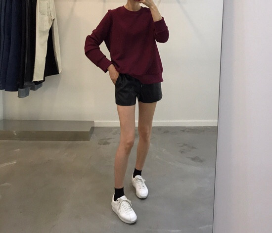 Women Short Pants Leather Shorts Cody Leather Shor