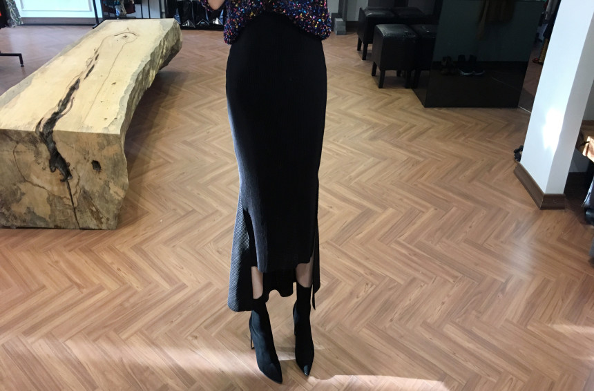 High Golgi Uniform Top Long Skirt 234 Fabric Ruffl