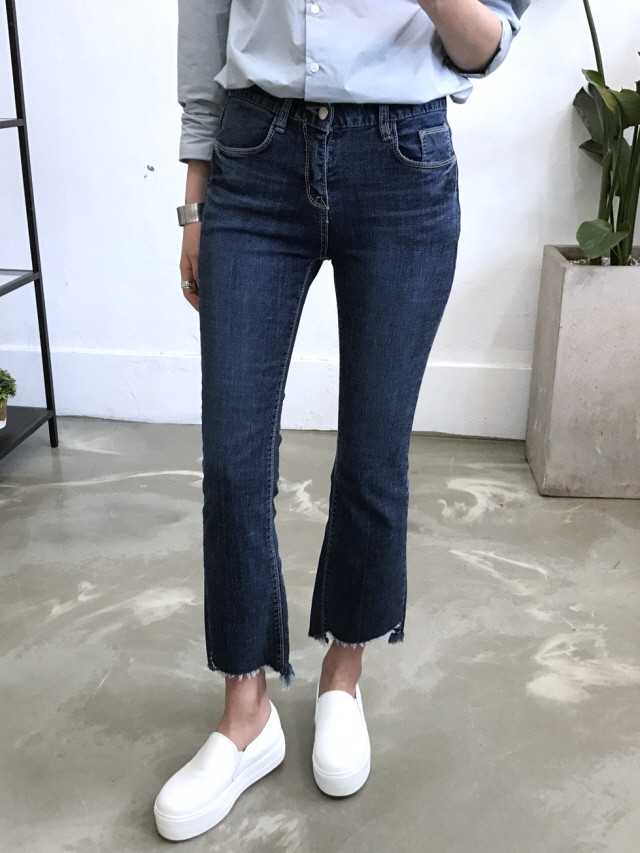 Korea Jeans Pants Skirts Cutting Jeans 711 Autumn 