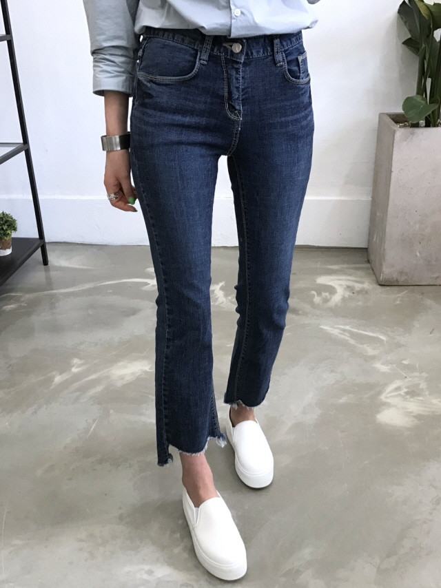 Korea Jeans Pants Skirts Cutting Jeans 711 Autumn 