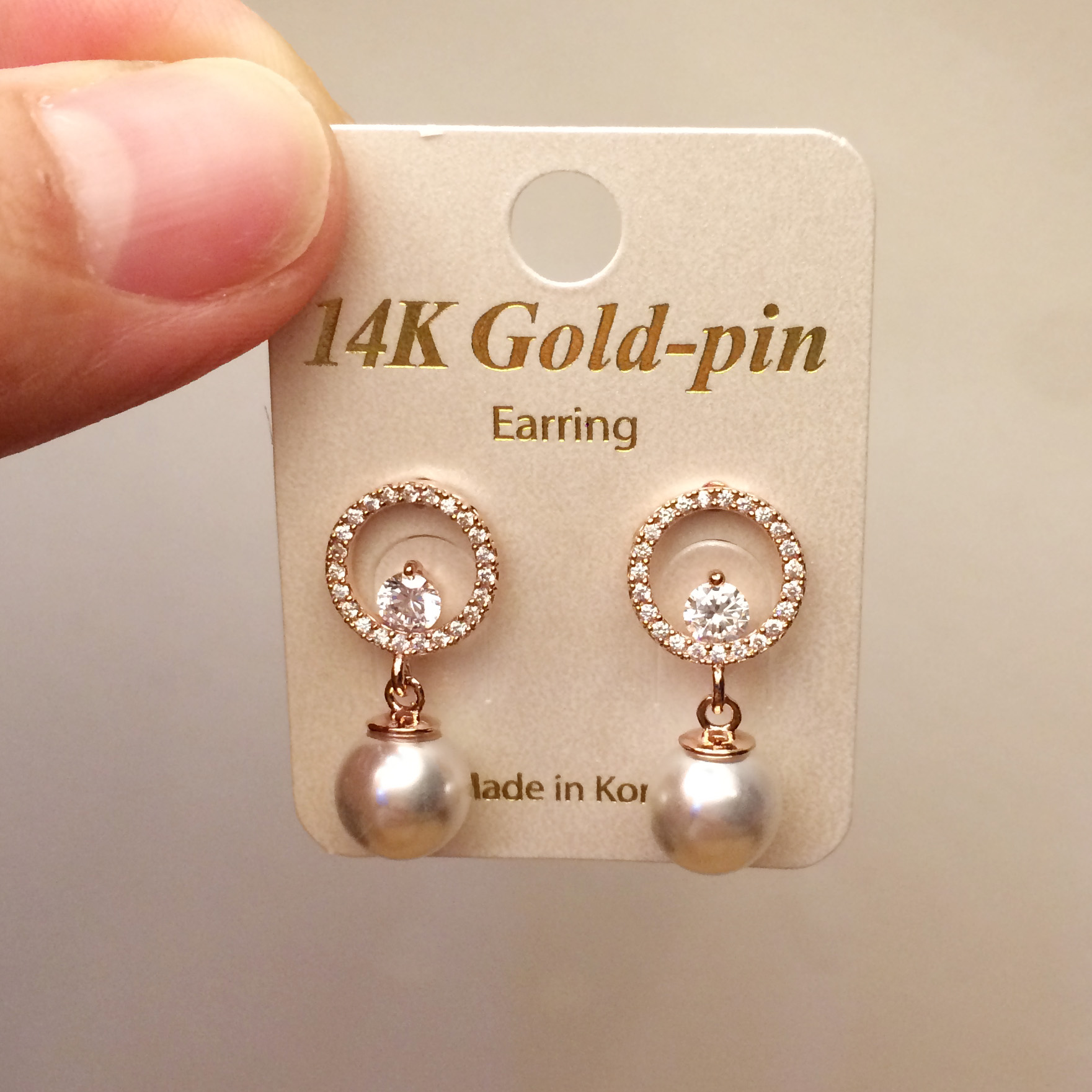 <b><p>14K Gold pin Pearl Drop Weddg Jewelry Birthday</p></b><b><p>14K ゴールドピン 真珠 ドロップ ウエディングジュエリー 初誕生日 グムチムイヤリ</p></b><br /><br /><p align='center'>