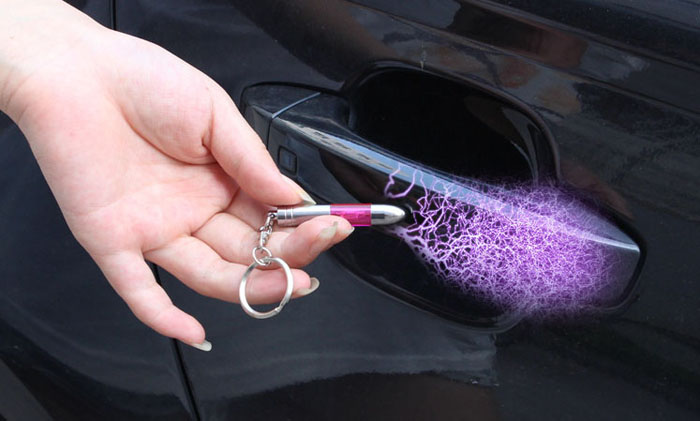 Bullet-type anti-static key chain 5 colors Antique