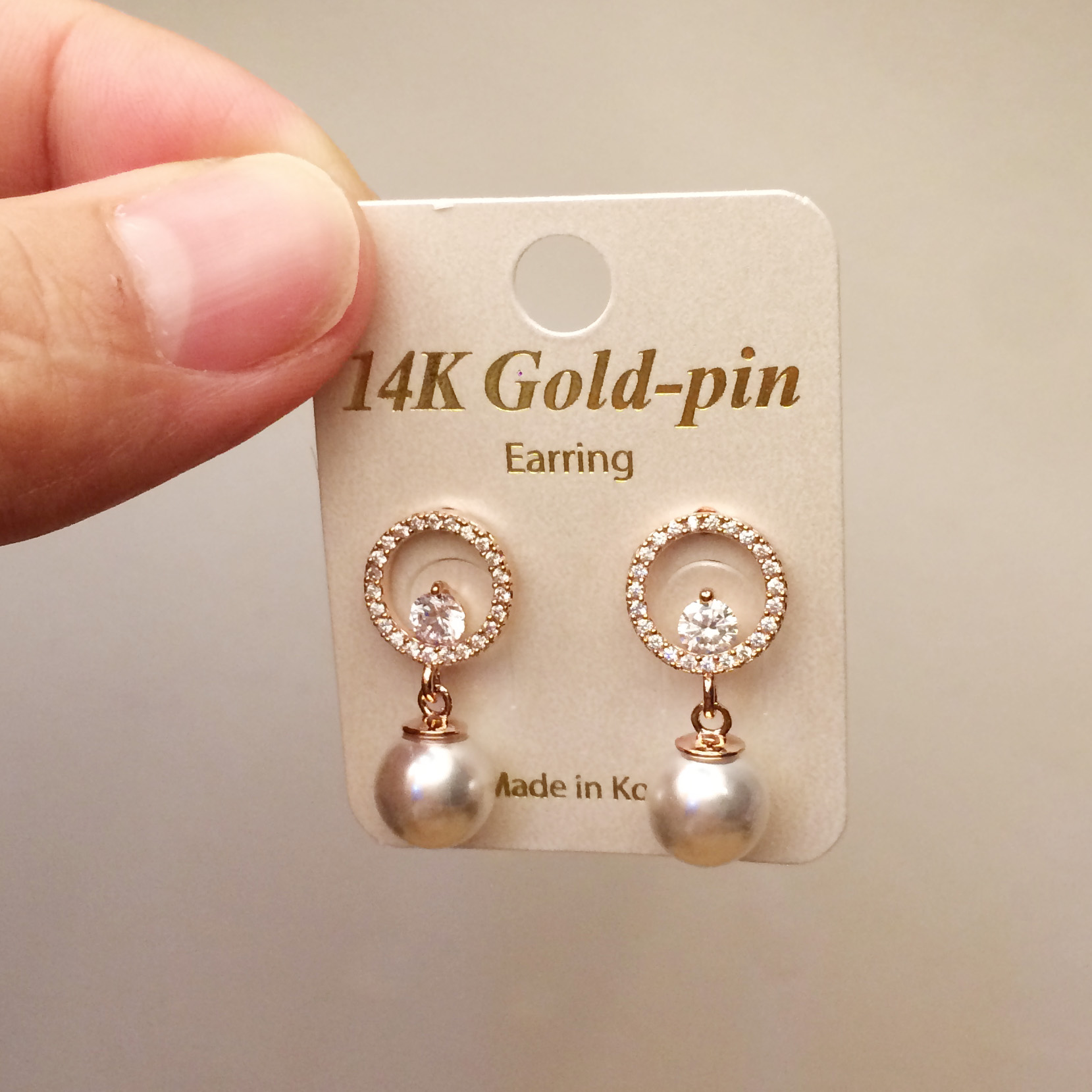 <b><p>14K Gold pin Pearl Drop Weddg Jewelry Birthday</p></b><b><p>14K ゴールドピン 真珠 ドロップ ウエディングジュエリー 初誕生日 グムチムイヤリ</p></b><br /><br /><p align='center'>
