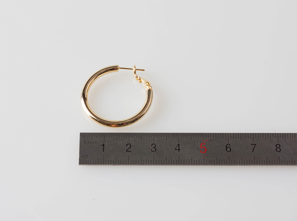 Basic Basic Ring Earrings Daily coordination Retro