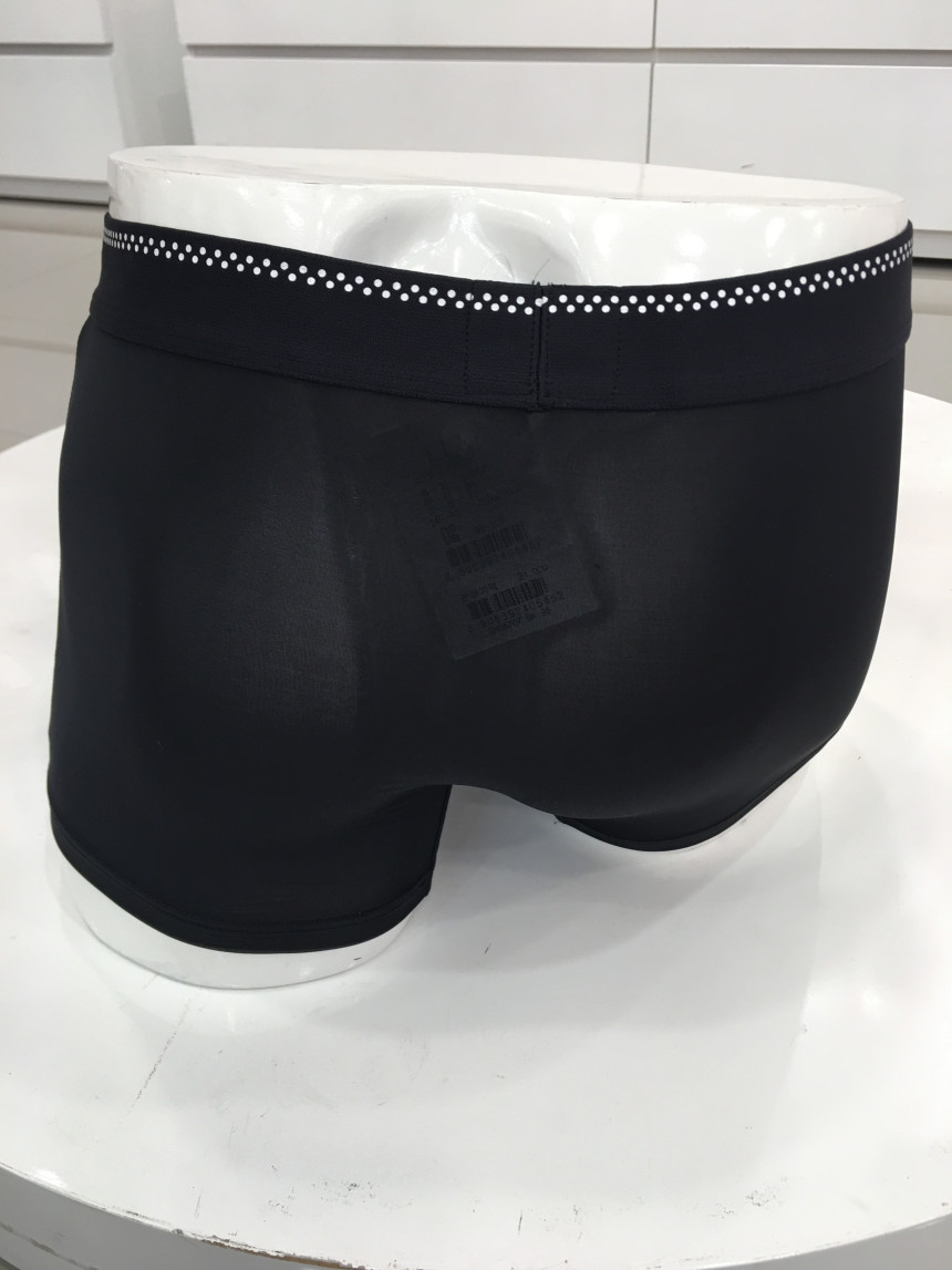 NEW MEN BOXER UNDERWEAR Men's Black Simple Droi