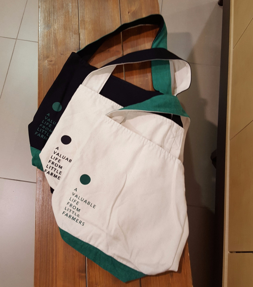 Little Farmers Market Eco Bag 1L7FHB0870 Lightweig