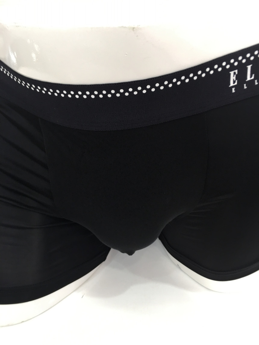 NEW MEN BOXER UNDERWEAR Men's Black Simple Droi