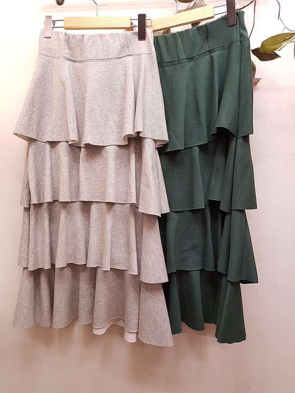 Autumn Kangkang Skirt Banding Long Lovely Date Loo