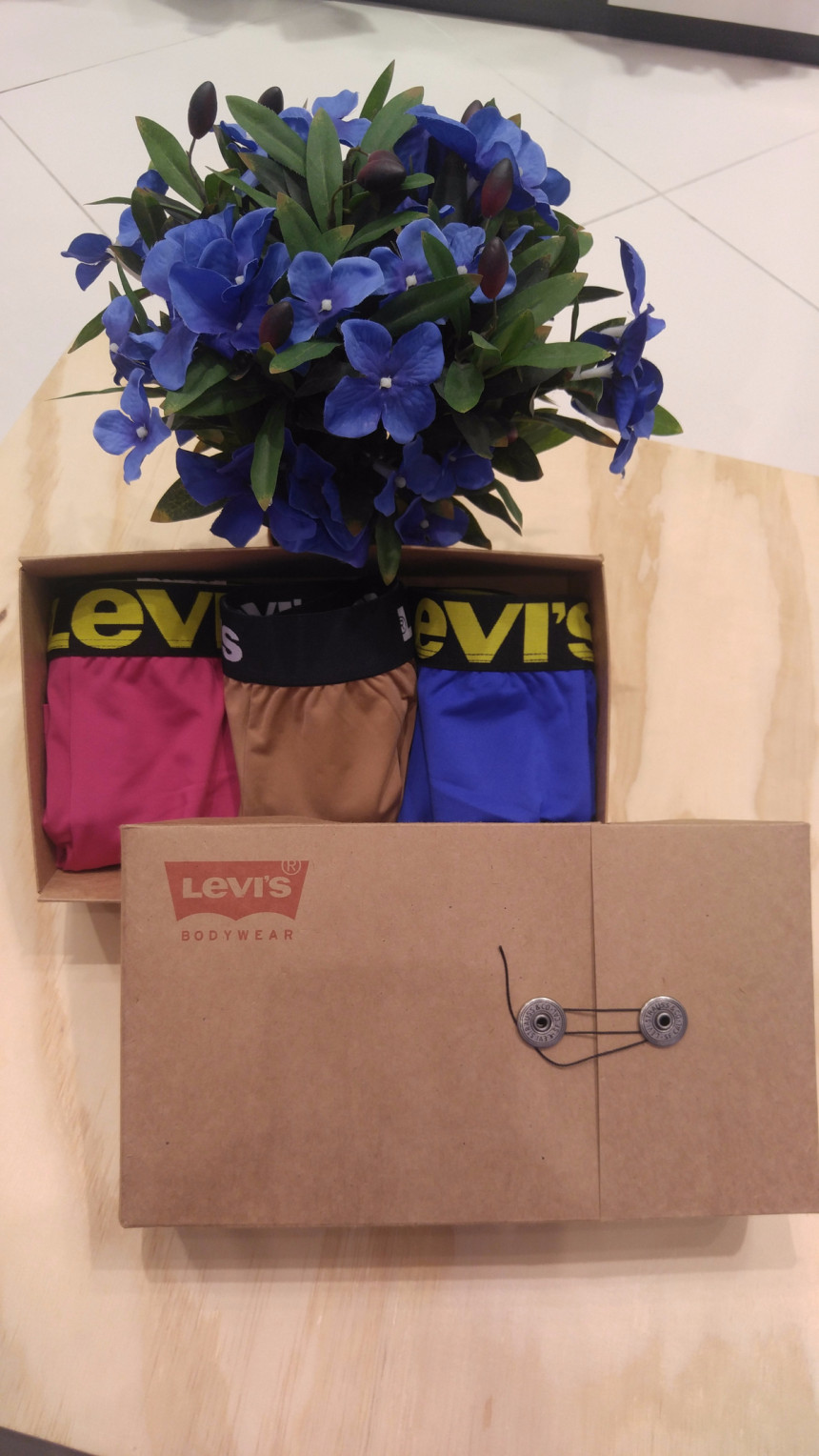 NEW MEN BOXER UNDERWEAR LBMDPC60 men's three-pi