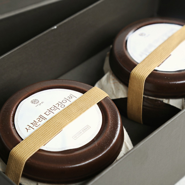 [서일농원]서분례 명인의 '정' 선물세트(더덕장아찌300g + 달래장아찌300g) - 상세 이미지 5