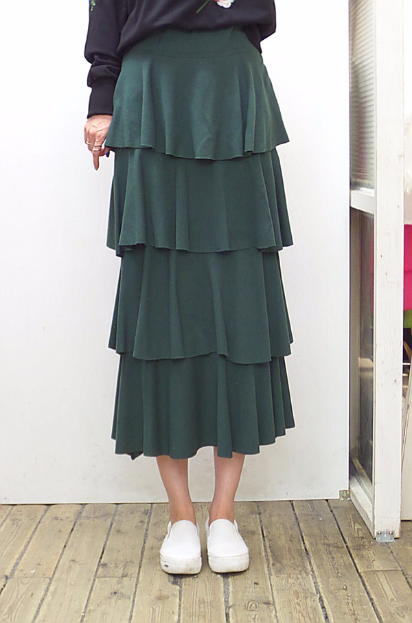 Autumn Kangkang Skirt Banding Long Lovely Date Loo