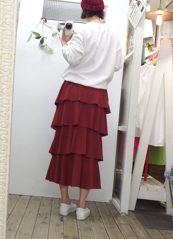 Autumn Kangkang Skirt Banding Long Lovely Date Loo