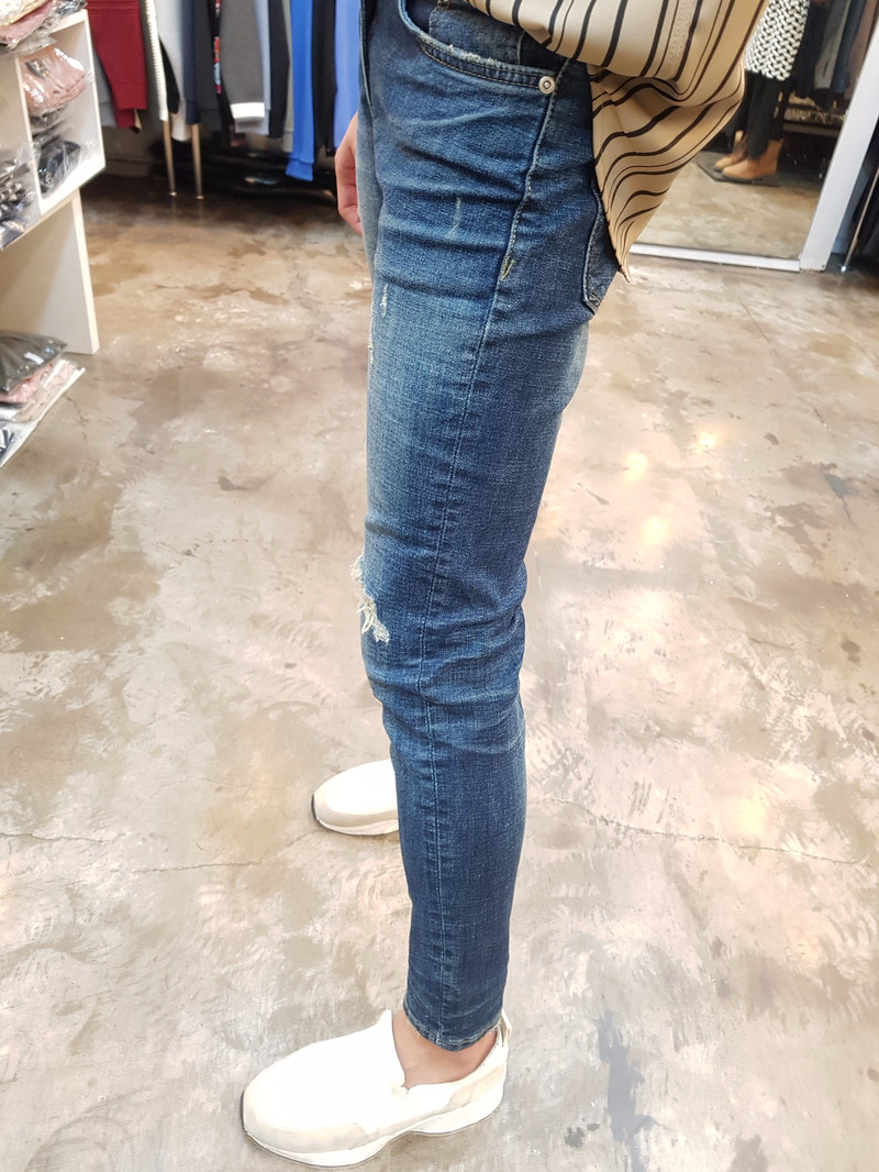 Korea Jeans Pants Distroid Lining Damper 5111 Male