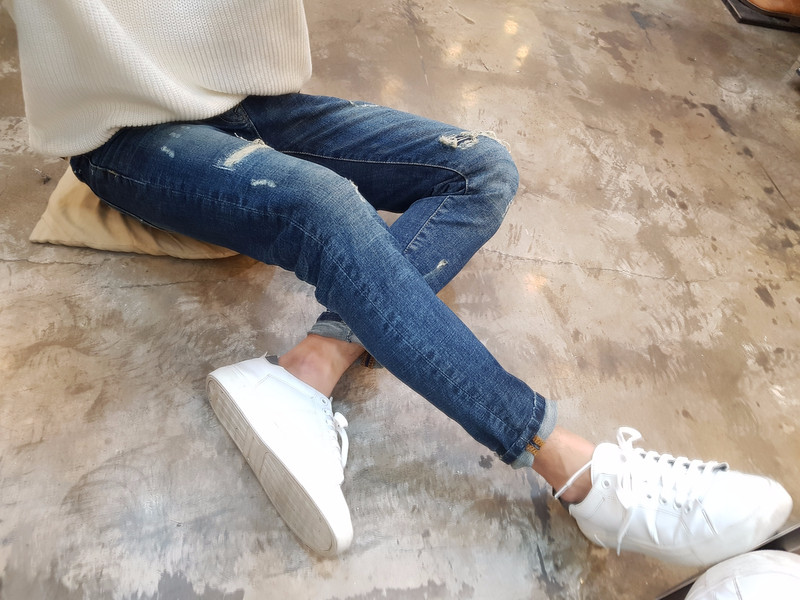 Korea Jeans Pants Distroid Lining Damper 5111 Male