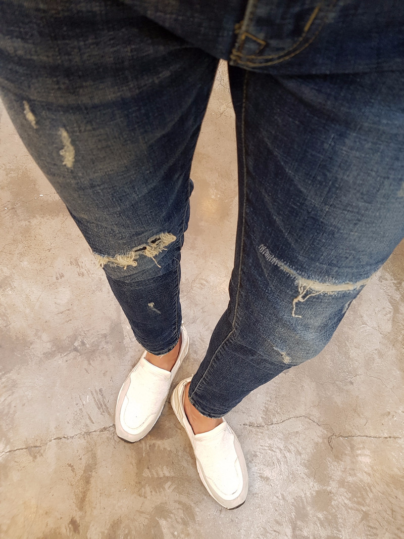 Korea Jeans Pants Distroid Lining Damper 5111 Male