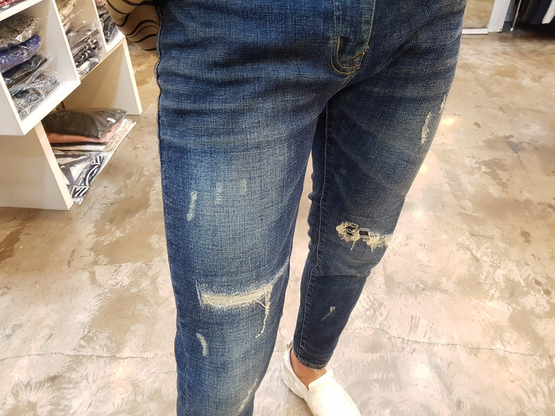 Korea Jeans Pants Distroid Lining Damper 5111 Male
