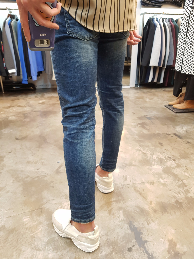 Korea Jeans Pants Distroid Lining Damper 5111 Male