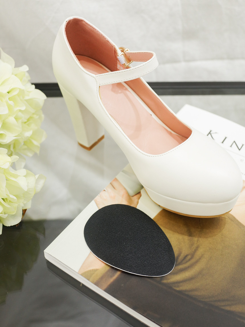 NEW LADIES SOCKS Anti-Slip Sole Pad Shoe Bottom We