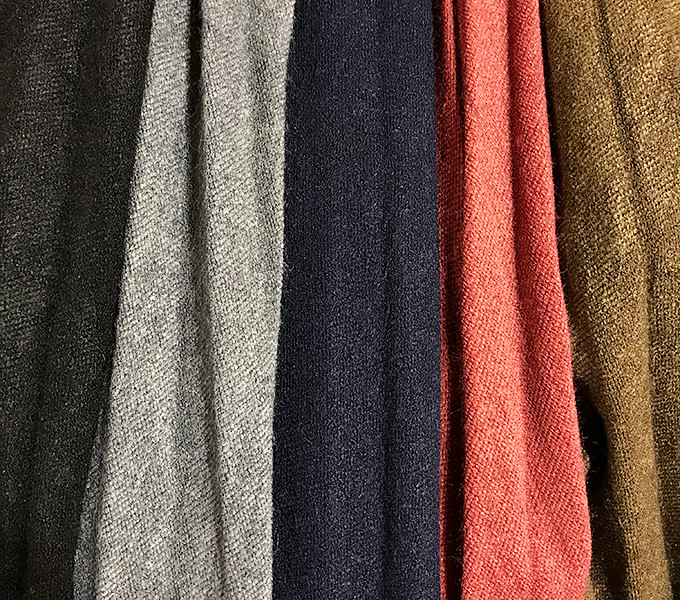 Woolen Pleats Long Skirt Winter Fall Bending Brush