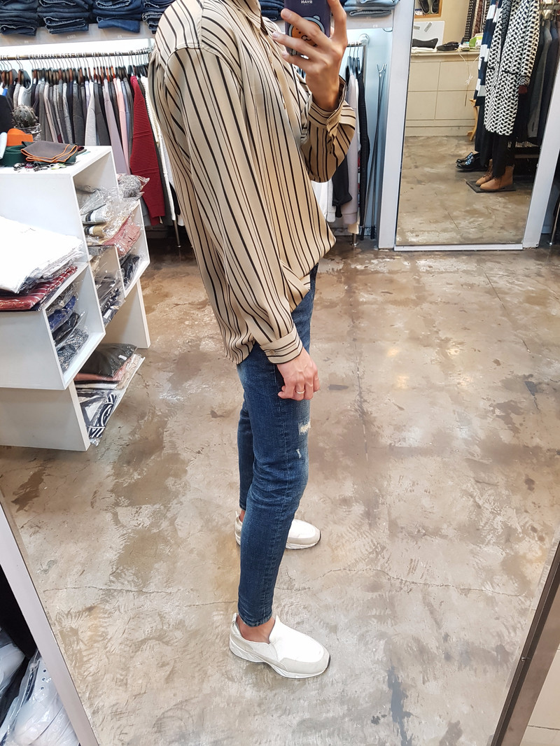 Korea Jeans Pants Distroid Lining Damper 5111 Male