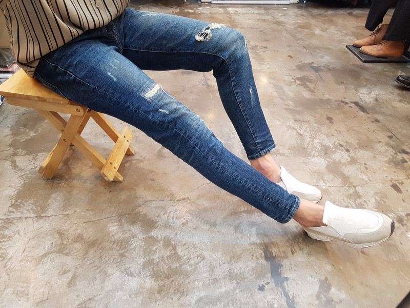 Korea Jeans Pants Distroid Lining Damper 5111 Male